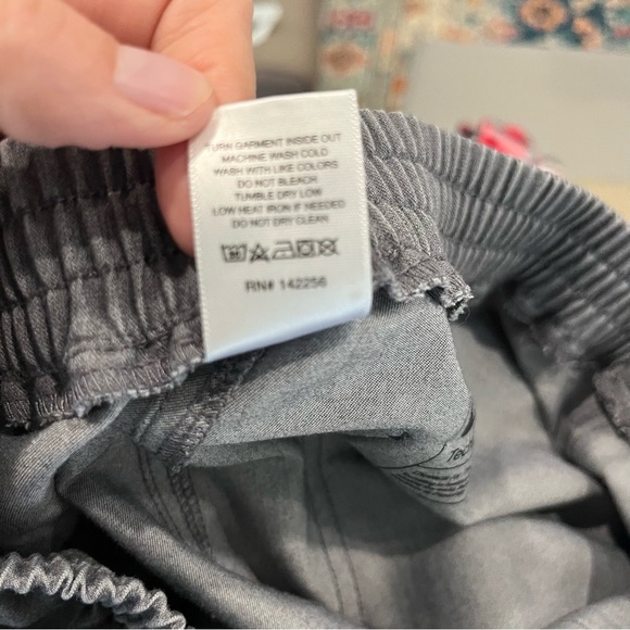 FIGS Scrub Pants Women's Medium Yola Skinny Gray Teal Pockets Nursing Medical - Picture 7 of 8